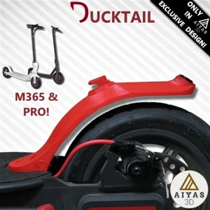 🛴GUARDABARROS DUCKTAIL MUDGUARD🛴 - Corto Xiaomi M365/M187/PRO 3D - Imagen 1 de 6