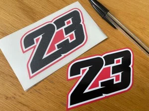 Christophe Ponsson Race Number 23 (piccola coppia) - VENDITORE UK - Foto 1 di 1