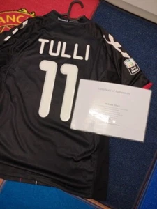 Maglia calcio Vicenza indossata matchworn Tulli - Foto 1 di 4