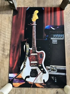 Craft Spells Large Fender Jaguar Guitar Tour Poster RARE 24x36 - HUGE Beautiful - Picture 1 of 4