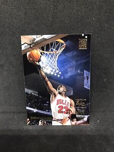 1992 - 1993 Topps Stadium Club Michael Jordan Chicago Bulls #1 Basketball Card