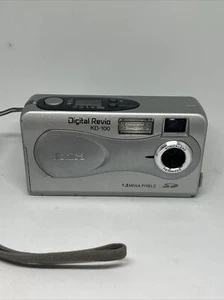 Konica KD-100 1.3MP Compact Digital Camera Silver Tested - Picture 1 of 4