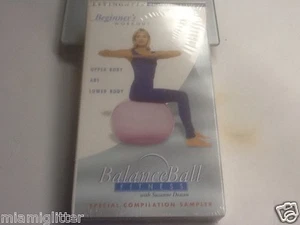 Beginners workout balance ball fitness Sealed SUZANNE DEASON VHS - Picture 1 of 2
