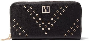 Victoria's Secret Palm Croc Portafoglio Grande Bi-Fold Portafogli da Donna - Foto 1 di 11