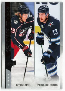 2020-21 Patrik Laine - Pierre-Luc Dubois Upper Deck Checklist 501-600 - Picture 1 of 2