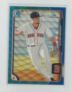 2015 Bowman Chrome JORDAN BETTS Blue Wave Refractor - Picture 1 of 1