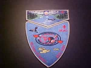 OA TONKAWAMPUS LODGE 16 2004 NOAC 80th ANN TWO-PIECE SET MINT - Picture 1 of 1