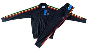Conjunto de chándal Adidas Originals Superstar para hombre talla XS, S, M Rasta Jamaica Reggae - Imagen 1 de 24