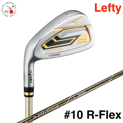 HONMA BERES 09 Lefty 3S 3 Star Iron #10 R-Flex ARMRQ FX Light Graphite Shaft New - Image 1 of 4