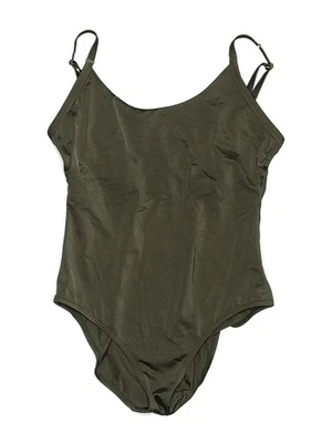 Traje de baño de una pieza verde para mujer Calvin Klein 10 Foto 1 de 2