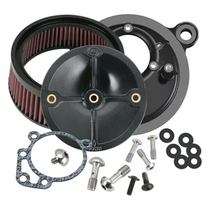 S&S Cycle Stealth Air Cleaner Kit w/o Cover For 93-99 Evo B.T. w/CV Carb NU - Picture 1 of 2
