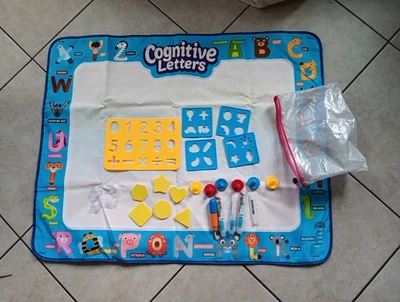 Alfombra de escritura reutilizable Water Play Aqua Magic Mat Foto 1 de 4