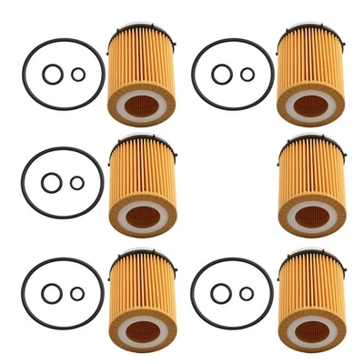 6x Oil Filter for Mercedes-Benz A220 A250 C300 C350e 2.0L 2016-2022 HU711/6z - Изображение 1 из 4