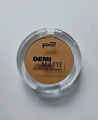 P2 DEMI MATTE BRONZING POWDER.  010 BERMUDA SUN - Bild 1 von 2