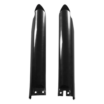 Acerbis Lower Fork Cover Set Black For Kawasaki KX250 1994-2003 - Image 1 of 2
