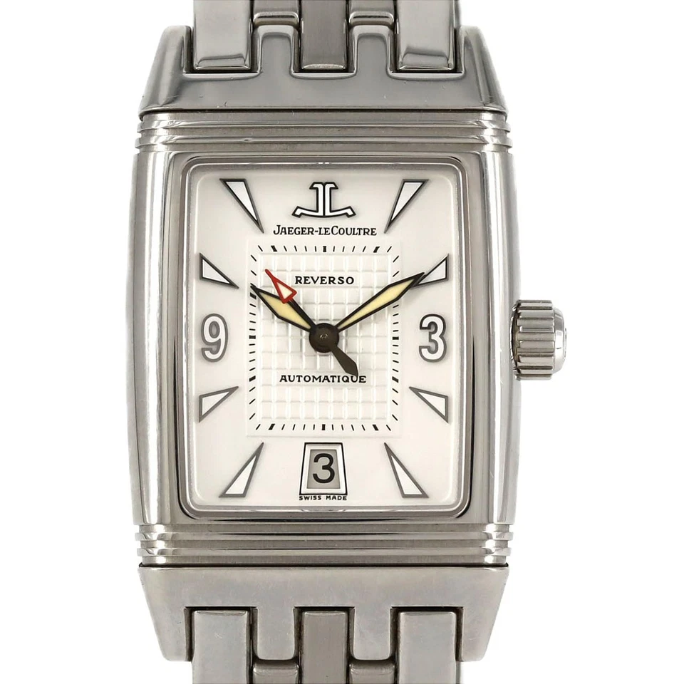 Authentic Jaeger-LeCoultre Reverso Gransport 290.8.60 Q2908101 SS Automatic  ... - Image 1 of 4