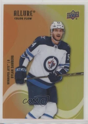2022 Upper Deck Allure Color Flow Orange Yellow Dylan Samberg #SF-28 Rookie RC - Image 1 of 2