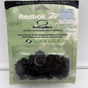 Botines de golf Reebok Softspikes de repuesto de tracción extra vintage años 90, NUEVOS EN PAQUETE - Imagen 1 de 3