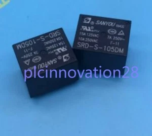 5 PCS NEW Sanyou Power Relay SRD-S-105DM【5VDC】 - Picture 1 of 2