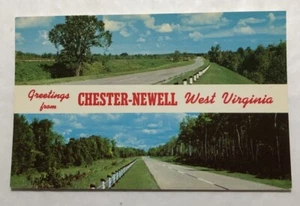 Grüße aus Chester-Newell West Virginia. Ak (V1) - Bild 1 von 2