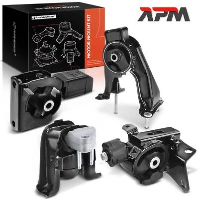 4x Engine Mount Transmission Mount Front Rear for Toyota Corolla E12 1.4 1.6 - Image 1 of 4