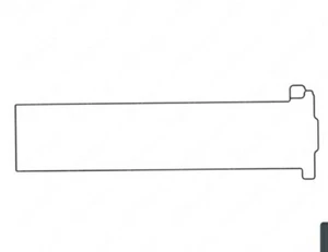 Detroit Diesel DDE A4720160780 Circumferential Gasket Camshaft Housing Gasket. - Bild 1 von 2