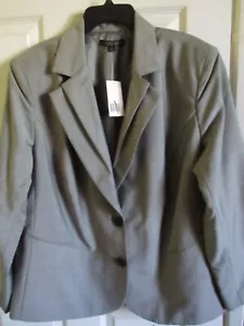 GR. 20 LAFAYETTE 148 NEW YORK NICMU WOLLJACKE MIT DOPPELTEM KRAGEN NEU MIT ETIKETT $ 598 - Bild 1 von 4