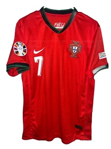 Portugal 2024 Home Euro Fan Version Jersey “Ronaldo 7” (Medium) - Picture 1 of 4