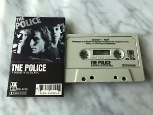 The Police Reggatta De Blanc Cassette Tape 1979 A&M US PRESS RARE! CS-4792 Sting - Picture 1 of 3