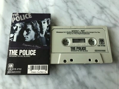The Police Reggatta De Blanc Cassette Tape 1979 A&M US PRESS RARE! CS-4792 Sting - Image 1 of 3