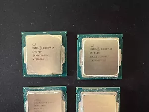 Intel CPU Lot (4 CPUS i7 7700, i5 6600, i5 4590, i5 4570) - Picture 1 of 6