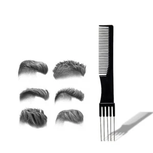 Professional Gripper Comb with 5 Prong Metal Pin Lifters teasing lifter 2 X - Picture 1 of 4