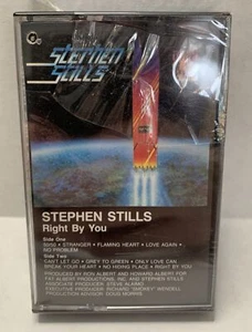 Vintage 1984 Stephen Stills Right By You Cassette Tape Sealed - Picture 1 of 3