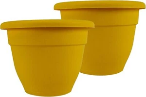 Lightweight Indoor Outdoor Plastic Plant Pot for Herbs and Flowers - Picture 1 of 8