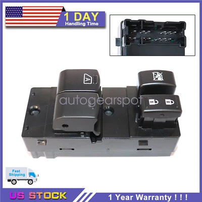 Interruptor de ventana principal lado izquierdo 25401-1PA0C nuevo para Nissan NV1500 2500 2015 2016 Foto 1 de 4