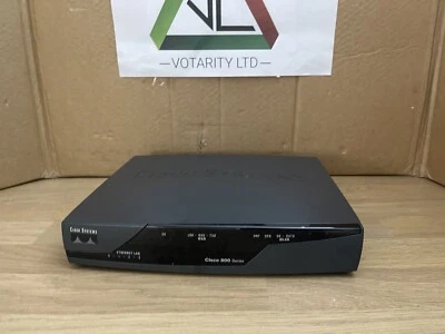 Cisco 851W ADSL Router with PSU & Antenna CISCO851W-G-E-K9 Router with UK PSU - Image 1 of 4