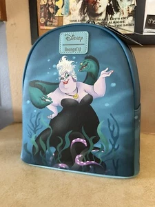 Loungefly Disney Die kleine Meerjungfrau Ursula Mini Rucksack Neu Mit Etikett - Bild 1 von 6