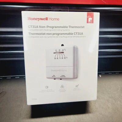 Honeywell CT31A Non-Programmable Thermostat. New In Box. Sealed. - Image 1 of 4