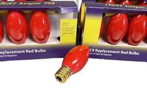 16 Light Keeper Pro Replacement Red C9 Bulbs For String Christmas Lights - Picture 1 of 3