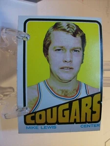 1972-73 Topps Basketball Card #234 Mike Lewis (85688) - Imagen 1 de 2