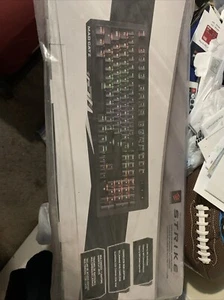 Madcatz Strike 4 Mechanical Keyboard Wired Usb W/ Backlight  - Picture 1 of 2