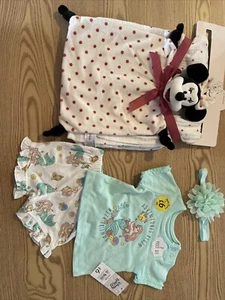 Bundle Of Baby Girls Clothes Newborn New - Picture 1 of 8