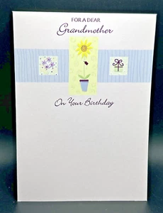 Happy Birthday Grandma Greeting Card w/Envelope - Picture 1 of 4