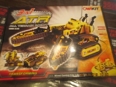 ATR OWIKIT OWI-536 All Terrain Transforming Robot Wired Control 3 in 1 Robot Kit - Image 1 of 4
