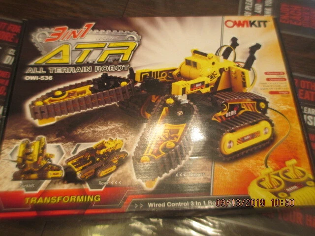ATR OWIKIT OWI-536 All Terrain Transforming Robot Wired Control 3 in 1 Robot Kit - Image 1 of 4