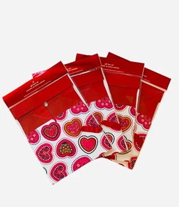 Lot of 4 Pier 1 St Valentine's Gift Box Set Red Hearts New 4.5x4.5x7in - Picture 1 of 4