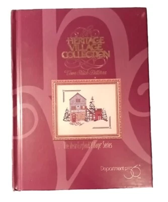 Department 56 THE NEW ENGLAND VILLAGE HERITAGE VILLAGE COLLECTION CROSS STITCH - Image 1 of 4
