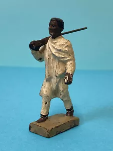 Lineol Soldat Abessinier im Marsch bespielt ca.1936, original TOP selten - Bild 1 von 7
