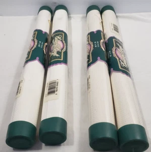 2 Natural + 2 White Charles Craft Aida Cloth Tubes 14 Count 15”x18” Cross stich - Picture 1 of 9