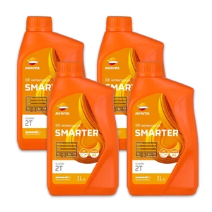 4 LITRI OLIO MISCELA REPSOL SMARTER SYNTHETIC 2T 2 TEMPI API TC JASO M 345 FD - Foto 1 di 2